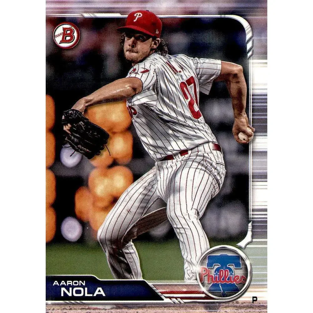 2019 Bowman Aaron Nola #13 Philadelphia Phillies